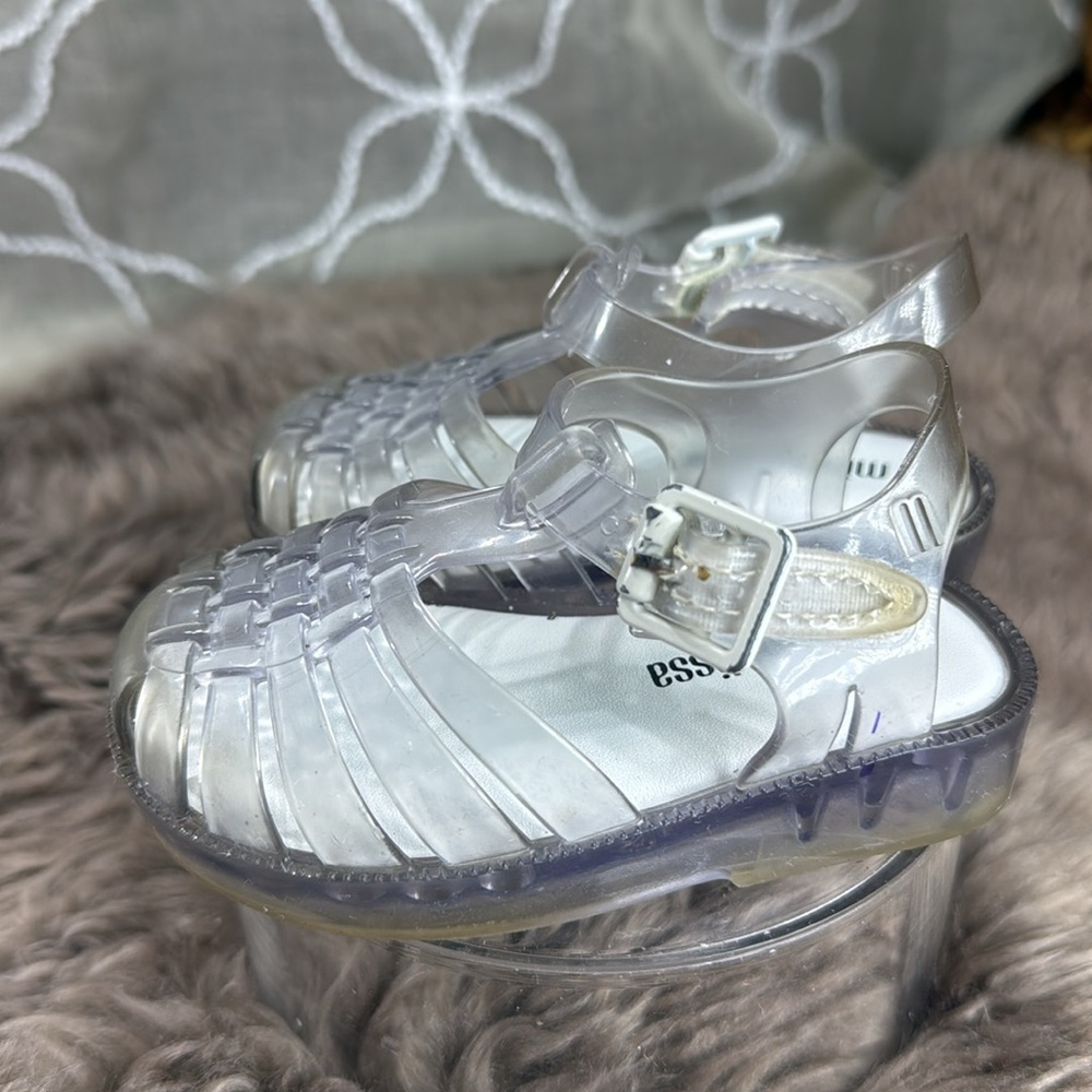 (S4) Mini MelissaBB Possession, MUS Stillerspose Jelly Sandals,Transparente, 5 - Picture 5 of 13